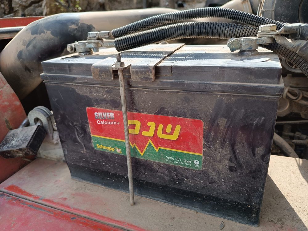מצבר של רכב כבד, לפני החלפה